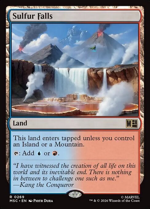Cascata Sulfurea Card Front