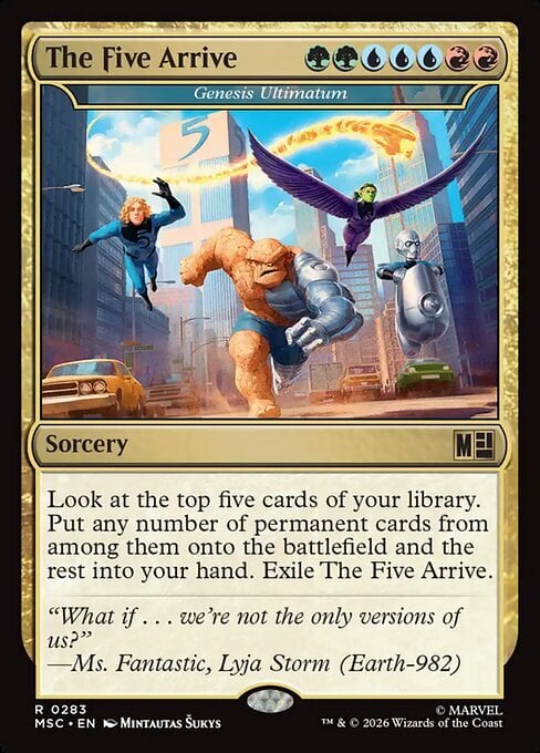 Ultimatum della Genesi Card Front