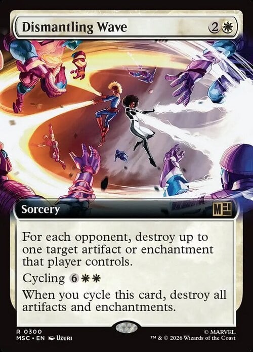 Dismantling Wave Card Front
