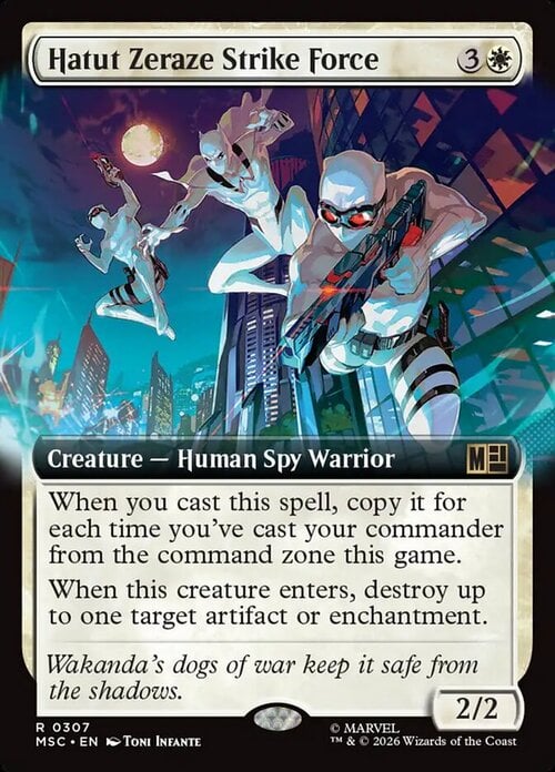 Hatut Zeraze Strike Force Card Front