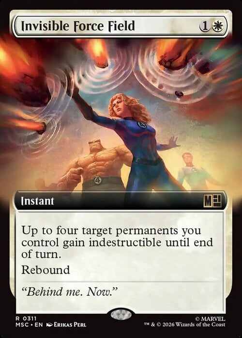 Invisible Force Field Card Front