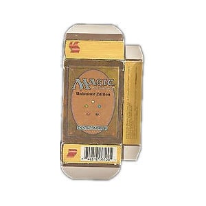 Unlimited Empty Starter Deck Box