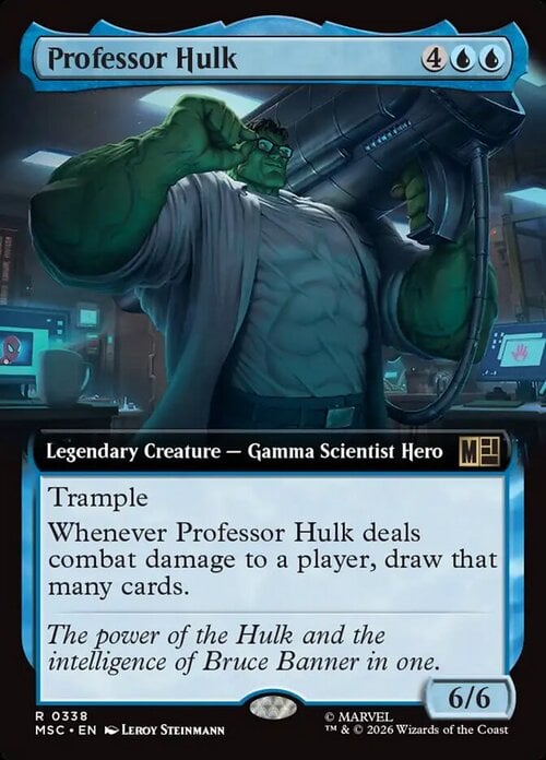 Professor Hulk Card Front