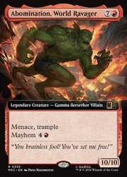Abomination, World Ravager · Extended Art 355