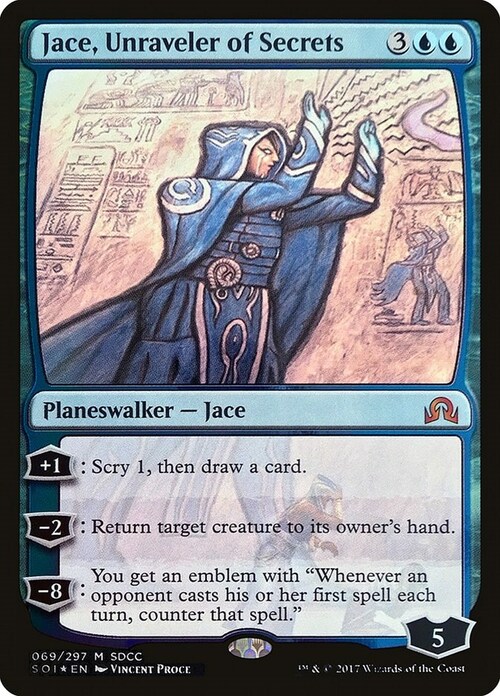 Jace, Unraveler of Secrets Card Front