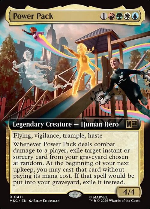 Power Pack Card Front