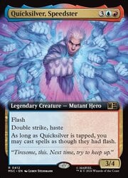 Quicksilver, Speedster · Extended Art 412