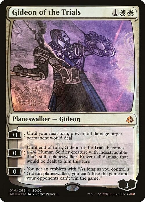 Gideon of the Trials Card Front