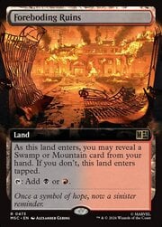 Foreboding Ruins · Extended Art 473