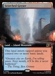 Scorched Geyser · Extended Art 492
