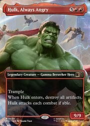 Hulk, Always Angry · Borderless 502