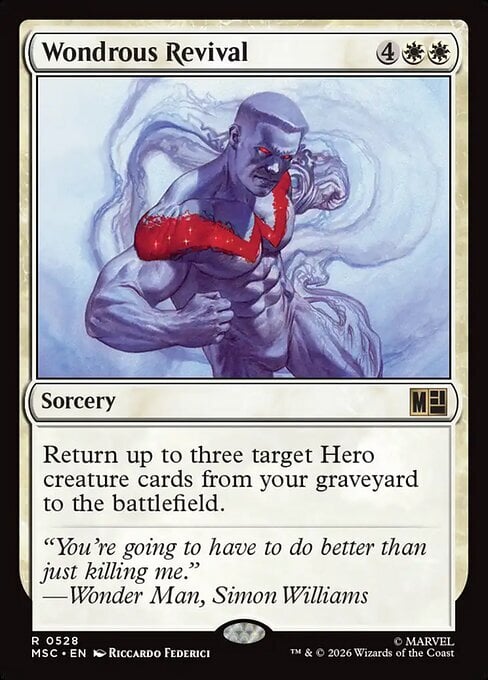 Wondrous Revival Card Front