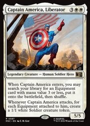 Captain America, Liberator 587