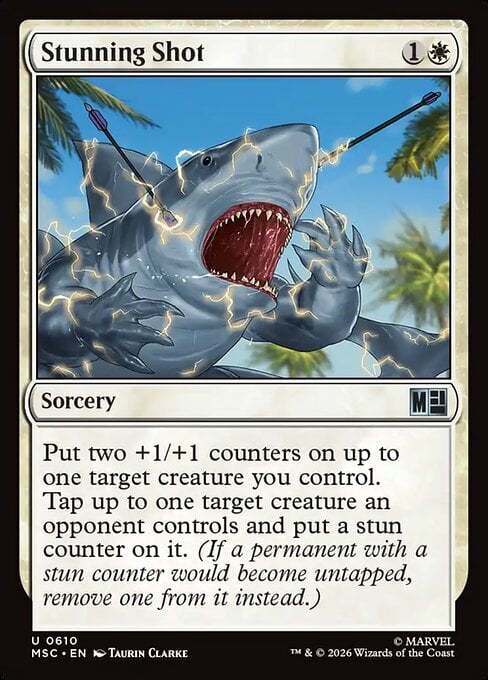 Stunning Shot Card Front