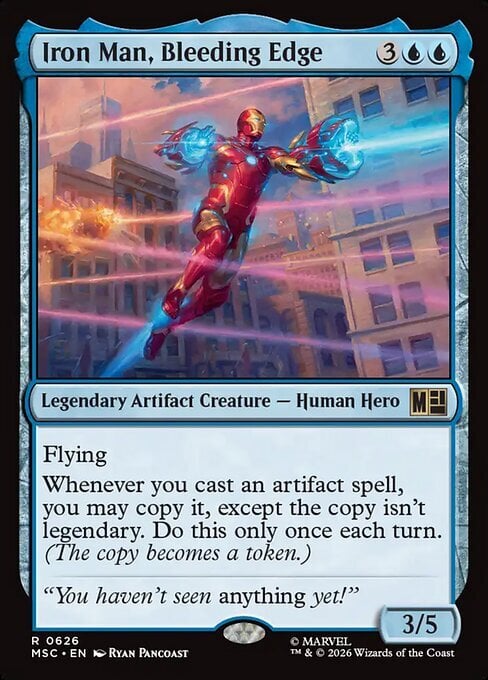 Iron Man, Bleeding Edge Frente