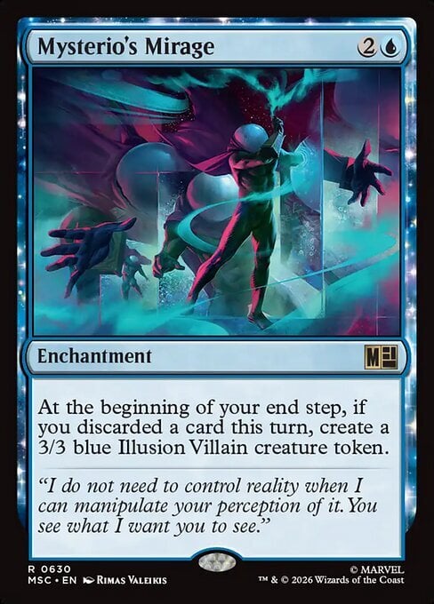 Mysterio's Mirage Card Front