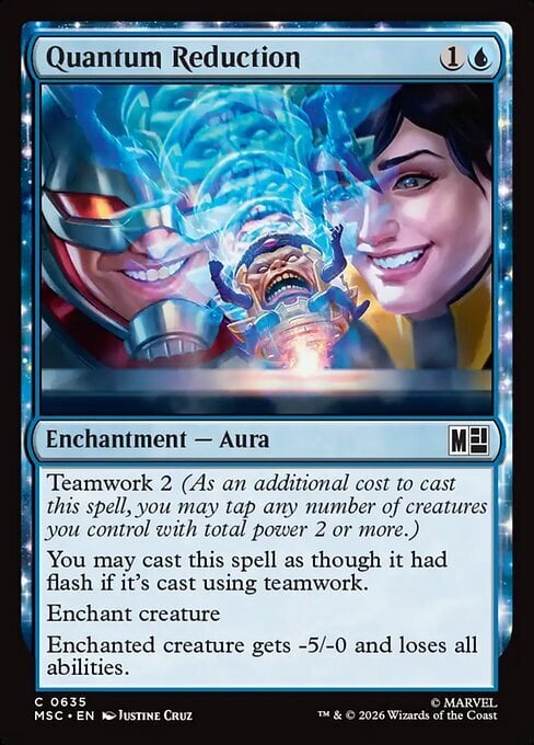 Quantum Reduction Card Front