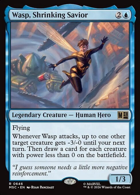 Wasp, Shrinking Savior Frente
