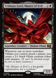 Crimson Cowl, Master of Evil 653