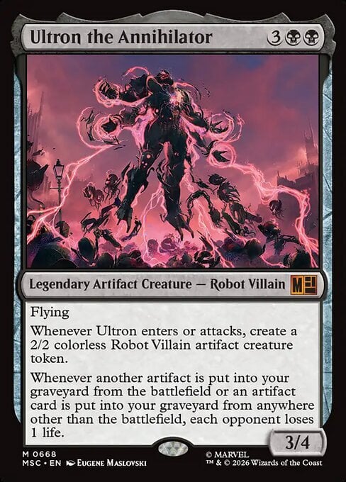 Ultron the Annihilator Frente