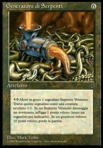 Serpent Generator Card Front
