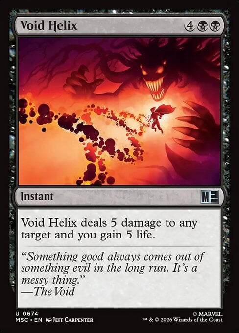 Void Helix Card Front