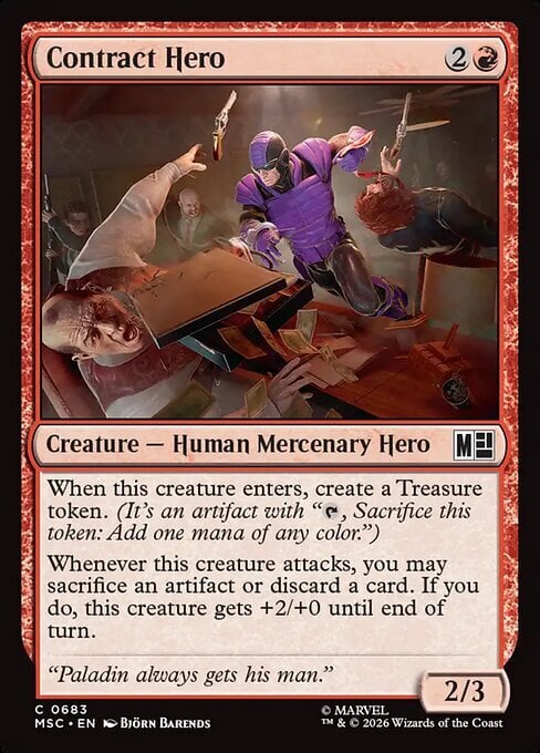 Contract Hero Card Front