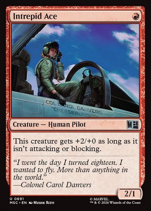 Intrepid Ace Card Front