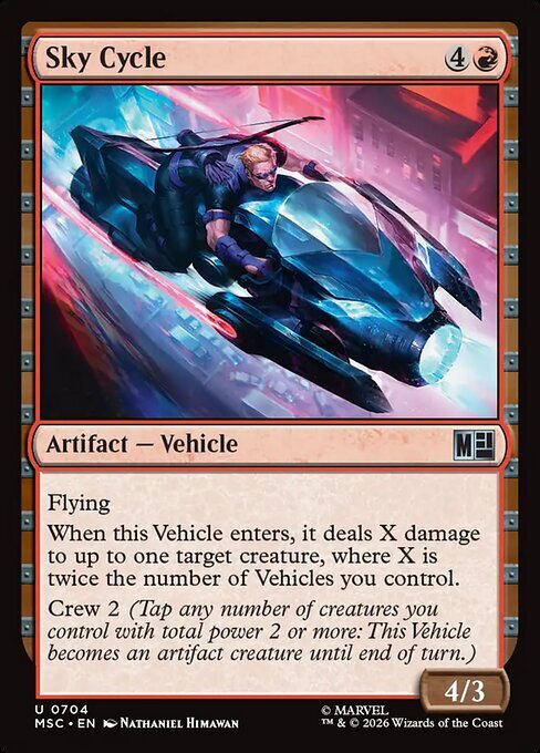 Sky Cycle Card Front