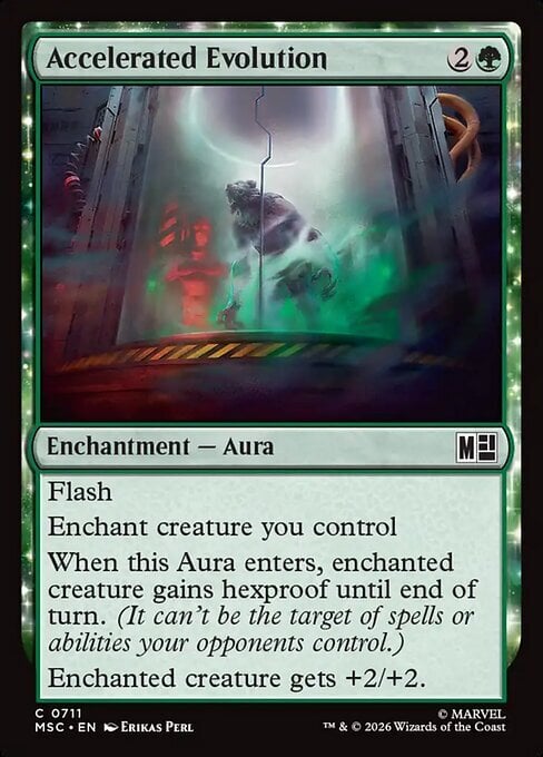 Accelerated Evolution Card Front