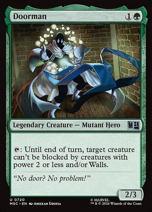 Doorman Card Front