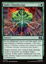 Hulk's Thunderclap 725