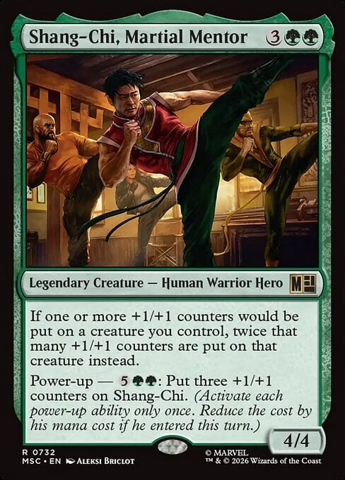 Shang-Chi, Martial Mentor Card Front