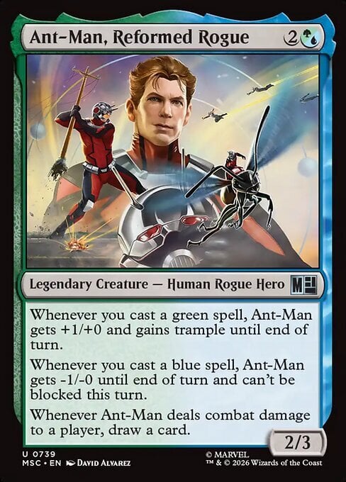 Ant-Man, Reformed Rogue Card Front