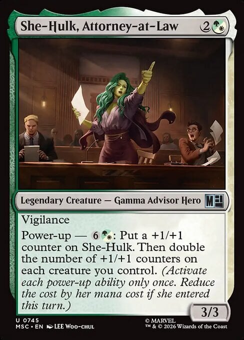 She-Hulk, Attorney-at-Law Card Front
