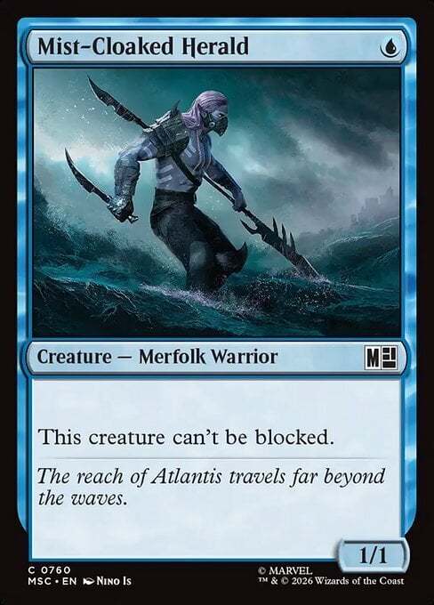 Araldo dal Manto di Bruma Card Front