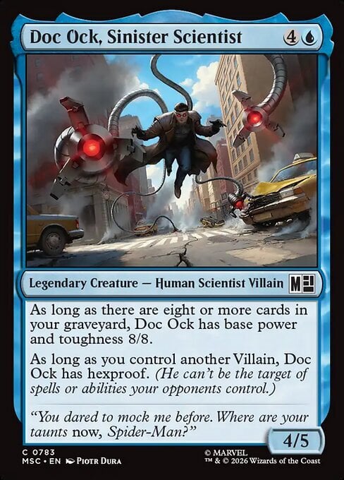 Doc Ock, científico siniestro Frente