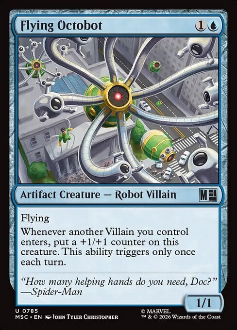Octobot Volante Card Front