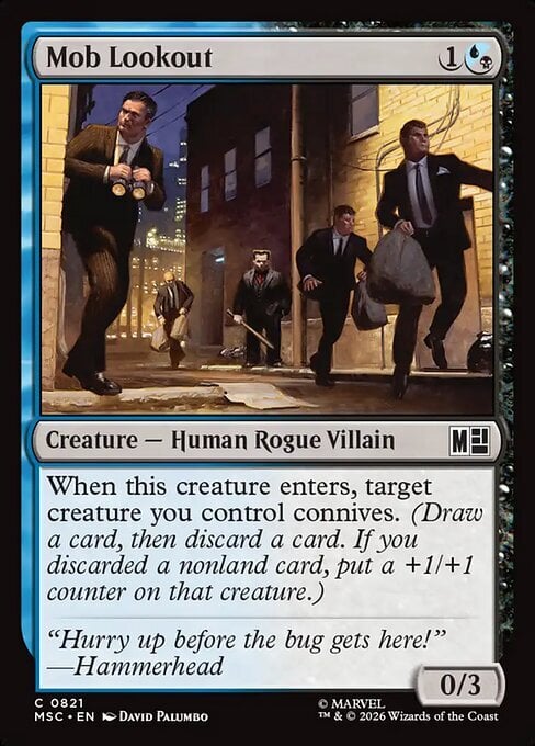 Vedetta Criminale Card Front
