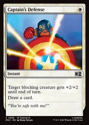 Captain's Defense · 836 | Tutorial 12 836