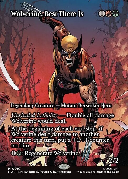 Wolverine, Best There Is Card Front