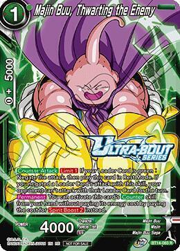 Majin Buu, Thwarting the Enemy Card Front