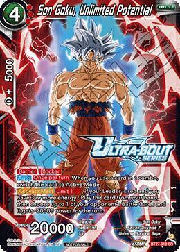 Son Goku, Unlimited Potential Frente
