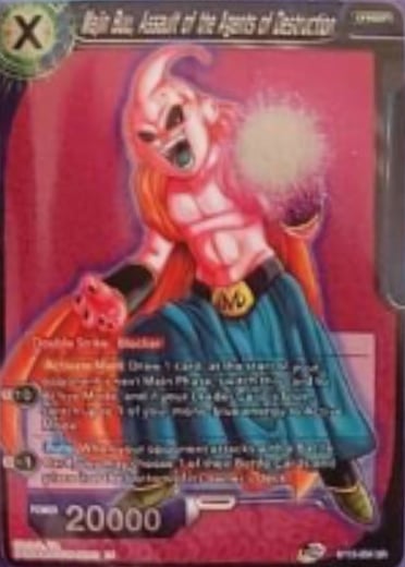 Majin Buu, Assault of the Agents of Destruction Card Front