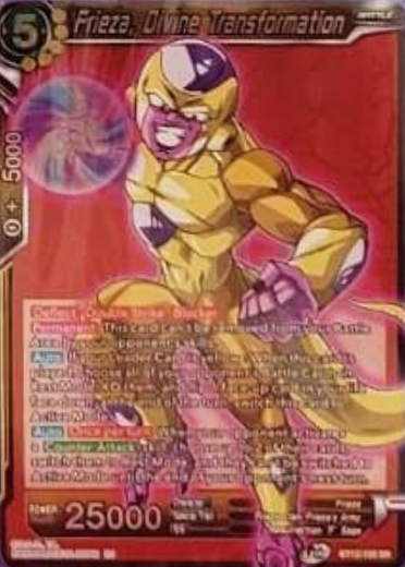 Frieza, Divine Transformation Card Front