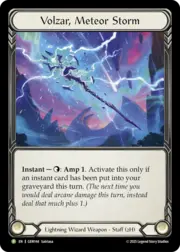 Volzar, Meteor Storm