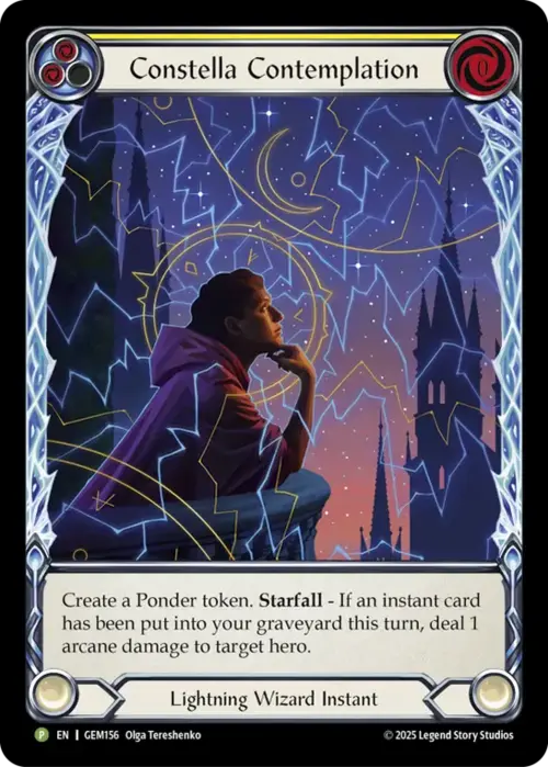 Constella Contemplation Card Front