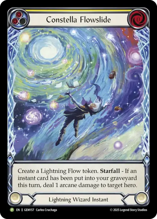 Constella Flowslide Card Front