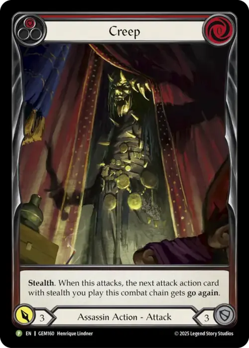Creep Card Front