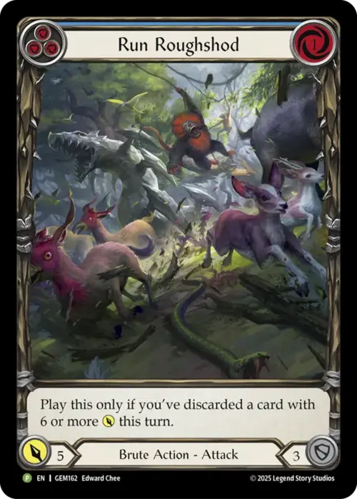 Run Roughshod Card Front